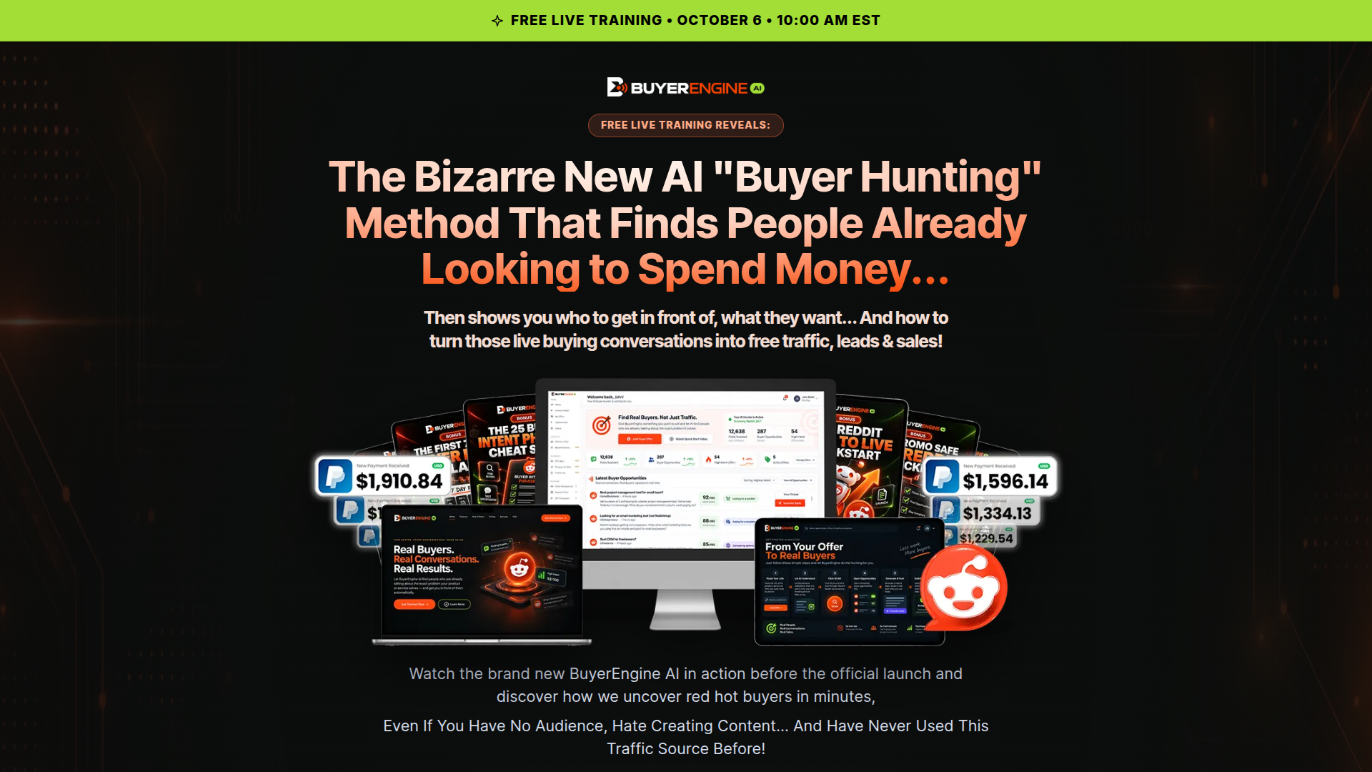 BuyerEngine AI Free Live Training